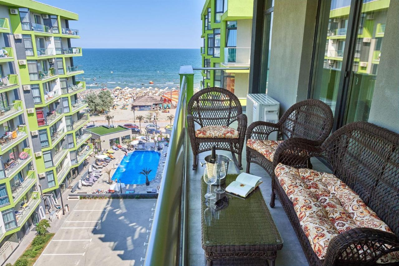 Berlin Luxury Apartment Spa N Pool Beach Resort Năvodari Exterior foto